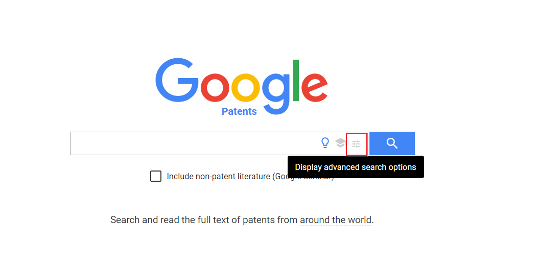 How to Search for Patents Using Google Patents
