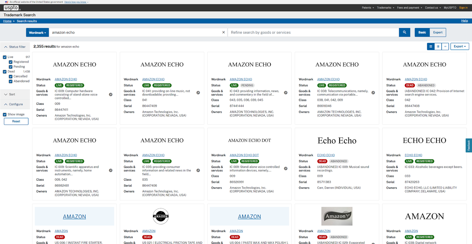 How to search US trademarks (2)